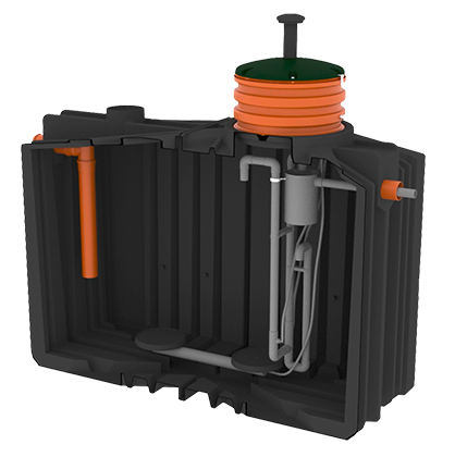 ClearFox® QuickONE+ SBR Kleinkläranlage